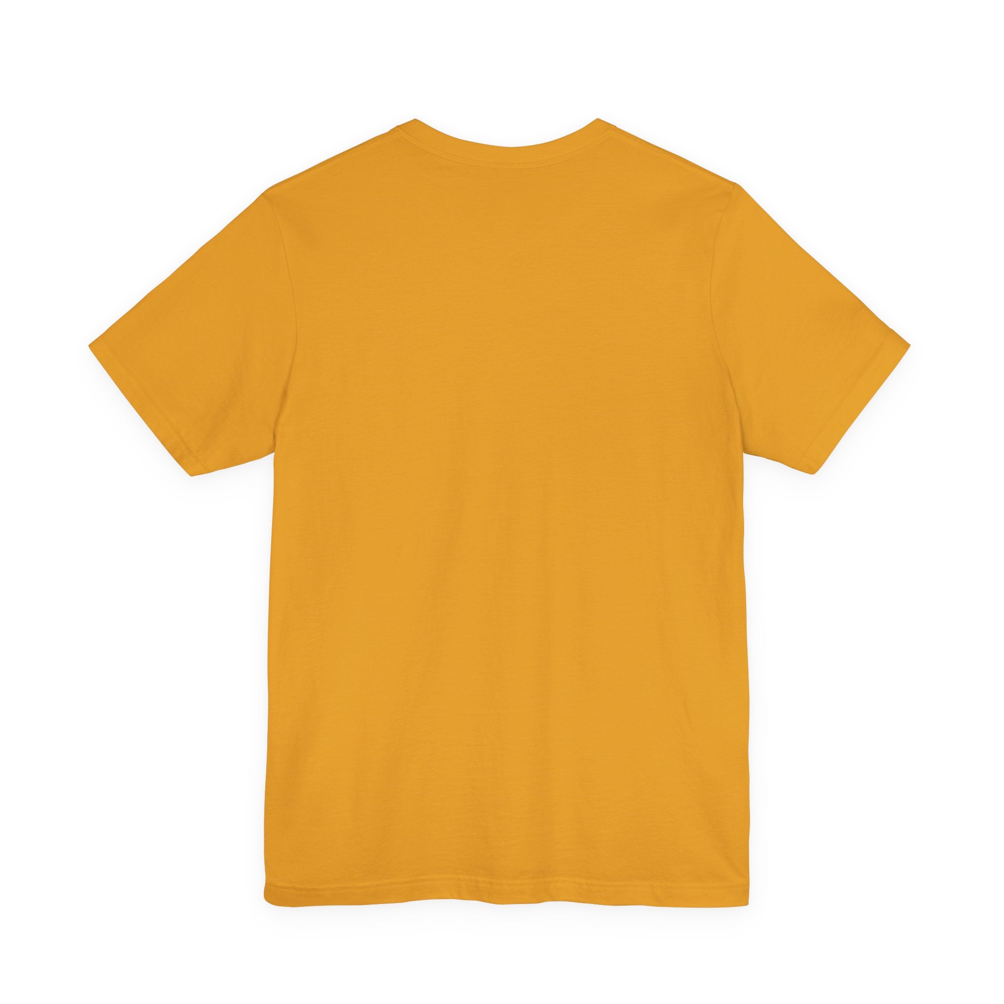 Minimalist White Tee — Subtle Center Text Casual T-Shirt
